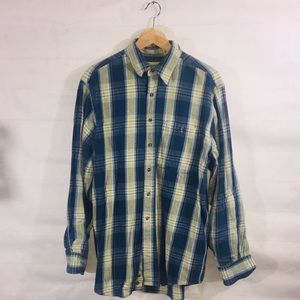 FLANNEL BUTTON DOWN